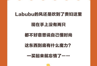 当江浙沪小镇贵妇又开始沉迷买LABUBU