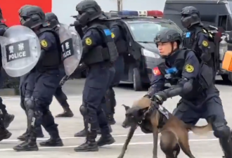 中国武警维稳演练“假想敌”，竟是农民工