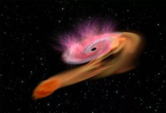 宇宙大惊奇！科学家直击“流浪黑洞”正在吃星星