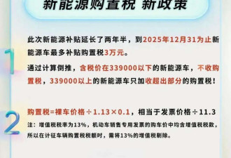 江河日下 新能源车的好日子只有半年了?
