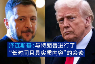 特朗普与泽连斯基在海牙会晤