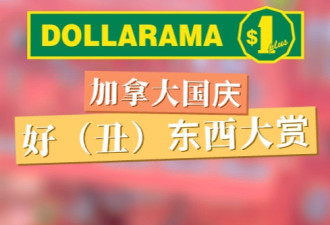 加拿大国庆都买啥？Dollarama这些“土味”装饰居然超香？
