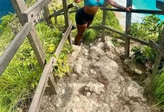女子坠落印尼活火山！本来还活着 救援各种摸鱼 4天后悲剧了…