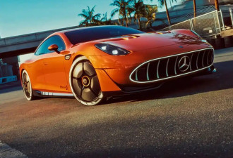 三电机1340马力 AMG GT XX Concept官图发布