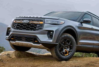 3.0T V6动力 新款探险者Tremor官图发布
