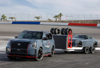 全车NISMO外观套件 日产Armada NISMO官图发布