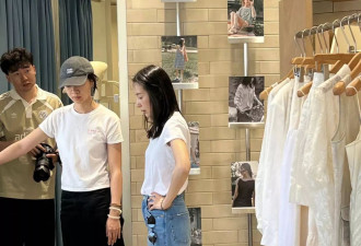 董洁在河北开服装店，本人亲自到店里视察
