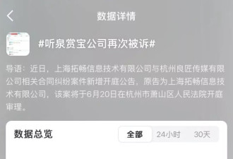 千万网红听泉赏宝，又摊上事了！