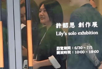 小S合影笑容灿烂举杯庆祝女儿画展，评论区直接翻车