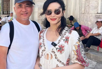 胡静夫妇在土耳其旅游，16岁儿子露正脸好帅