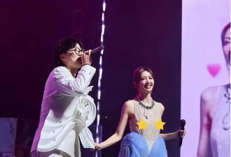 TVB女歌手演唱会穿着大胆，被指卖弄性感....