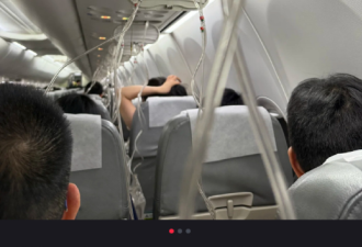 一架波音客机从上海飞东京途中突速降氧气罩脱落！乘客魂都吓没了