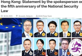 因国安法遭美制裁九人获港府授勋 警队占多