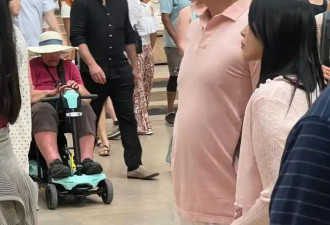 伊能静秦昊巴黎被拍 老公大肚腩她臀部下垂