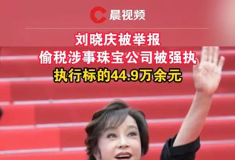 刘晓庆被举报偷税涉事公司被强执！执行标的44.9万余元