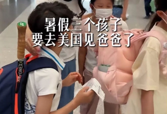 甘薇送孩子去美国，还带上了贾跃亭要的桃酥