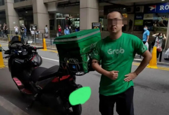 清华牛津博士，在新加坡送外卖