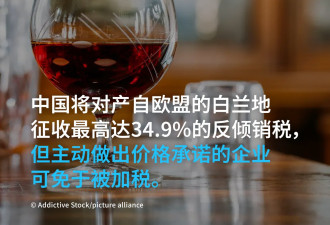 中国对欧盟白兰地开征反倾销税 价格承诺可豁免