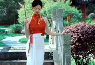 迪丽热巴等女明星的旗袍盛宴，玩转新中式，优雅古韵之美