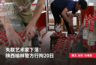 失联艺术家下落：陕西榆林警方行拘20日