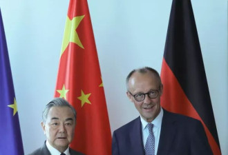 会见梅尔茨 王毅提起中国曾无条件支持德国统一