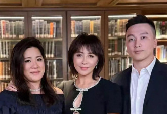 刘嘉玲带爱侄和周润发聚餐，刘嘉玲素颜年轻20岁