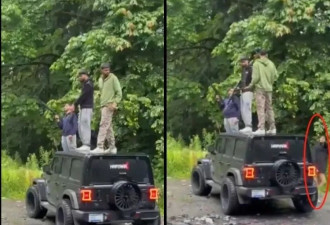 这些人光天化日持枪乱射，大温摩托车手路口惨死 太可怕