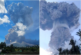 火山大规模喷发！现场画面曝光