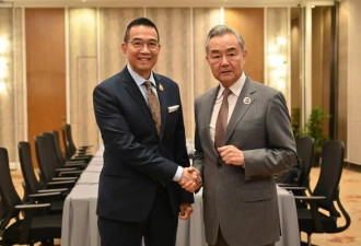 王毅会见泰国外长，回应泰柬边境争端...