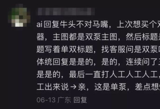 “你是听不懂人话吗？”人工智能客服逼疯消费者