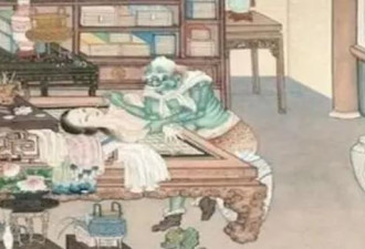 慈禧女鬼图有诡 放大10倍后细节让网友发毛
