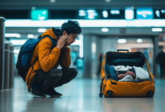 中国男买飞东京机票到机场傻眼 5小时前已飞走