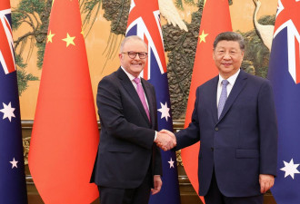 澳大利亚总理与习近平会晤时呼吁与中国“对话”