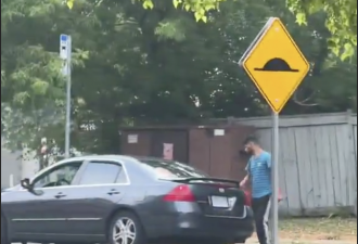 Brampton又上热搜！男子被抓现行 路边干这事拍拍屁股就要走
