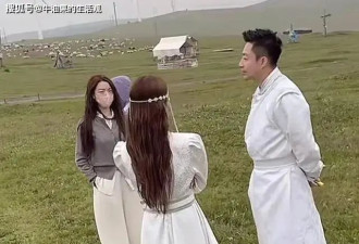 汪小菲带儿女去大草原玩 玥儿箖儿正面照曝光