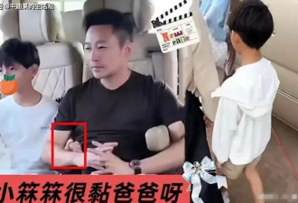 汪小菲带儿女去大草原玩 玥儿箖儿正面照曝光