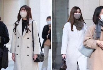 日本街拍像时尚大片 个个穿出大气感