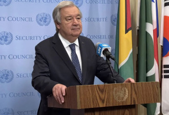 联合国秘书长强烈谴责以色列对叙利亚袭击