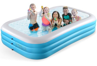 8.3折，2025 Upgrade Inflatable Pool for Kids and Adults
