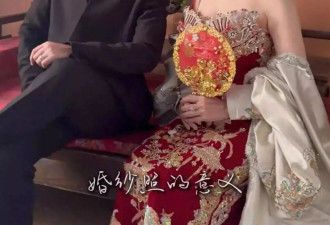 63岁吴琼和48岁老公拍婚照，结婚21年仍如初恋