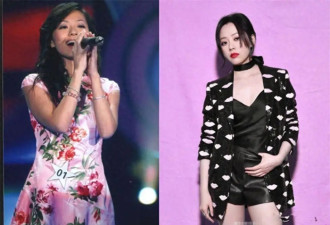张靓颖放开后彻底变美！穿紧身裙戴金丝眼镜又纯又欲，差点认不出