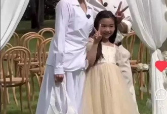 董璇张维伊庭院婚宴曝光！小酒窝黏紧新爸爸比耶