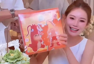 马筱梅过生日落泪！收到儿女的蛋糕惊喜又感动，