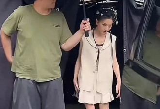 宋祖儿近照曝光！腿跟麻杆儿一样身材太瘦被评“没有美感”