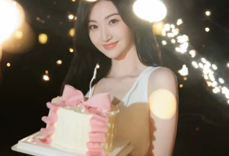 景甜庆37岁生日，穿背心短裙清纯漂亮，脸蛋精致美得360度无死角