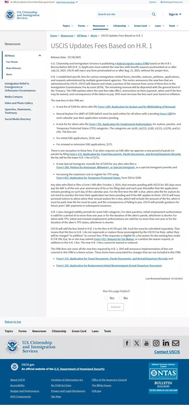 今天起美国庇护规则大转变，每一步都要交钱…_无忧资讯