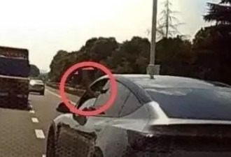 特斯拉高速上多次别车，比不雅手势，警方行拘5日
