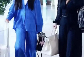 李湘王诗龄度假回国，李湘一身赘肉暴发户气质...