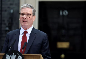 英国首相：承认巴勒斯坦国是加沙停火步骤之一