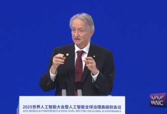 辛顿历史性首访中国 再次警告：AI就像一只幼虎